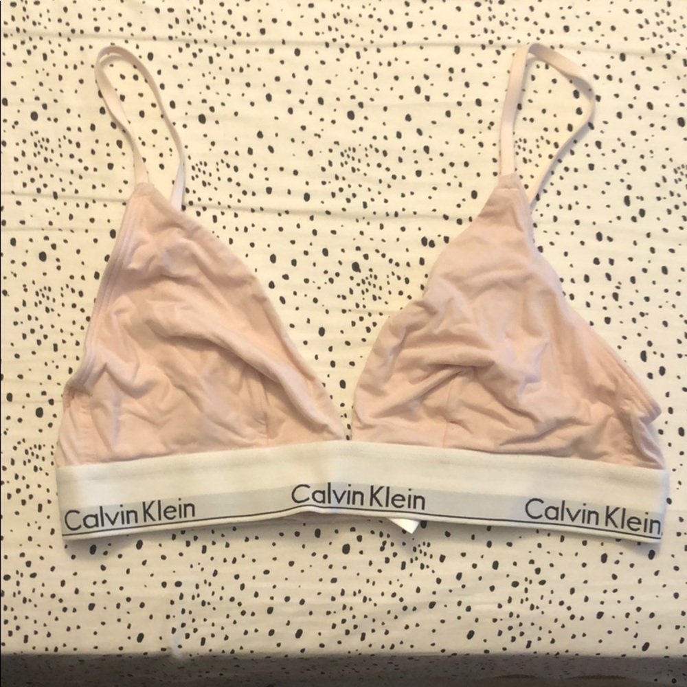 Calvin Klein Triangular bra  **ACCEPTING OFFERS**
